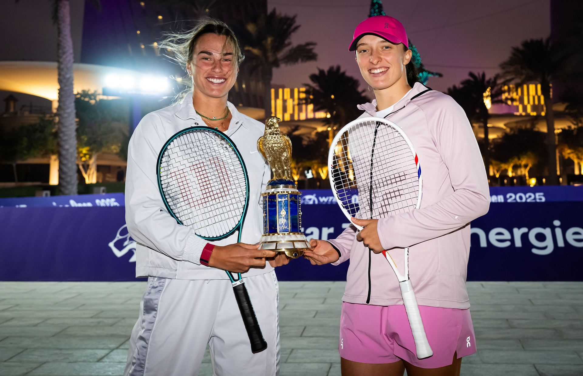 Aryna Sabalenka and Iga Swiatek - Image Source: Getty